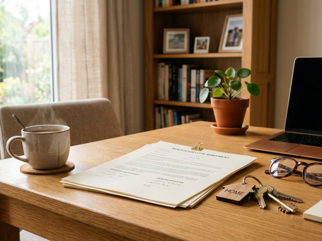 Cozy Space Guide planning studio with material samples